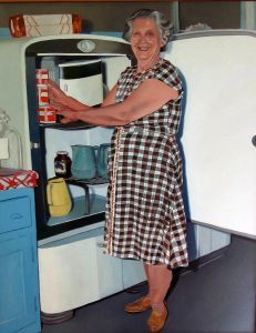 grandma at fridge 